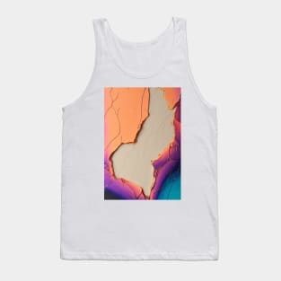 Beneath The Surface - Abstract Alcohol Ink Resin Art Tank Top